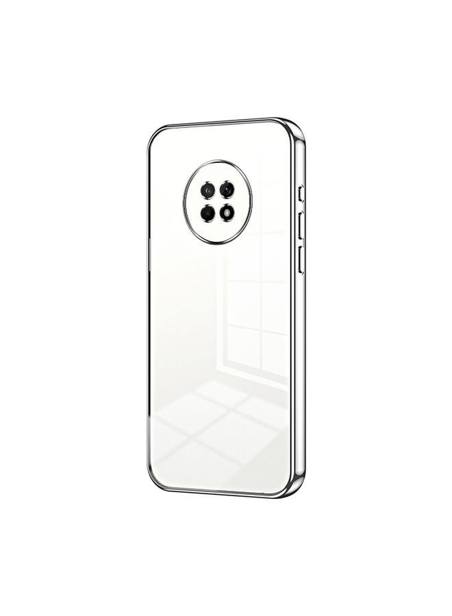 S-TOP Case For Huawei Enjoy 20 Plus Transparent Plating Fine Hole Phone Case - Image 1