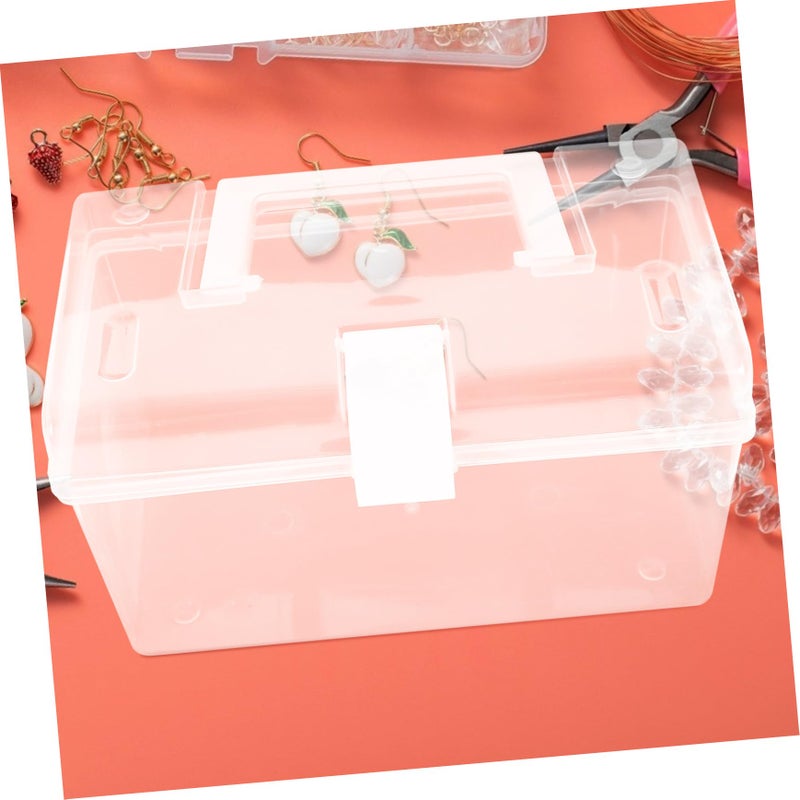 Clear Mini Jewelry Storage Box with Travel Case 1 Set Portable Earring Organizer - Image 4