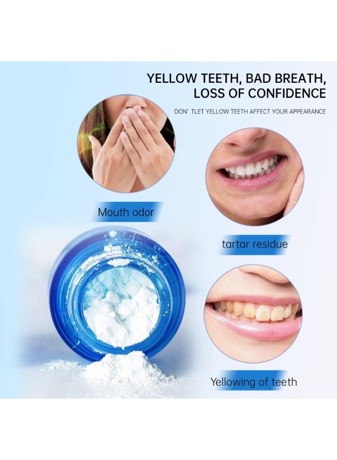 لونون مسحوق تنظيف الأسنان من لونون لابتسامات نظيفة، بيضاء، وواثقة، للعناية بالفم، ١٥ غرامًا - Image 4