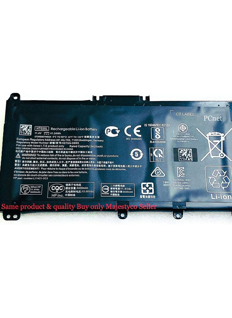 CSF HT03XL TF03XL Laptop Battery for HP Pavilion  - Image 3