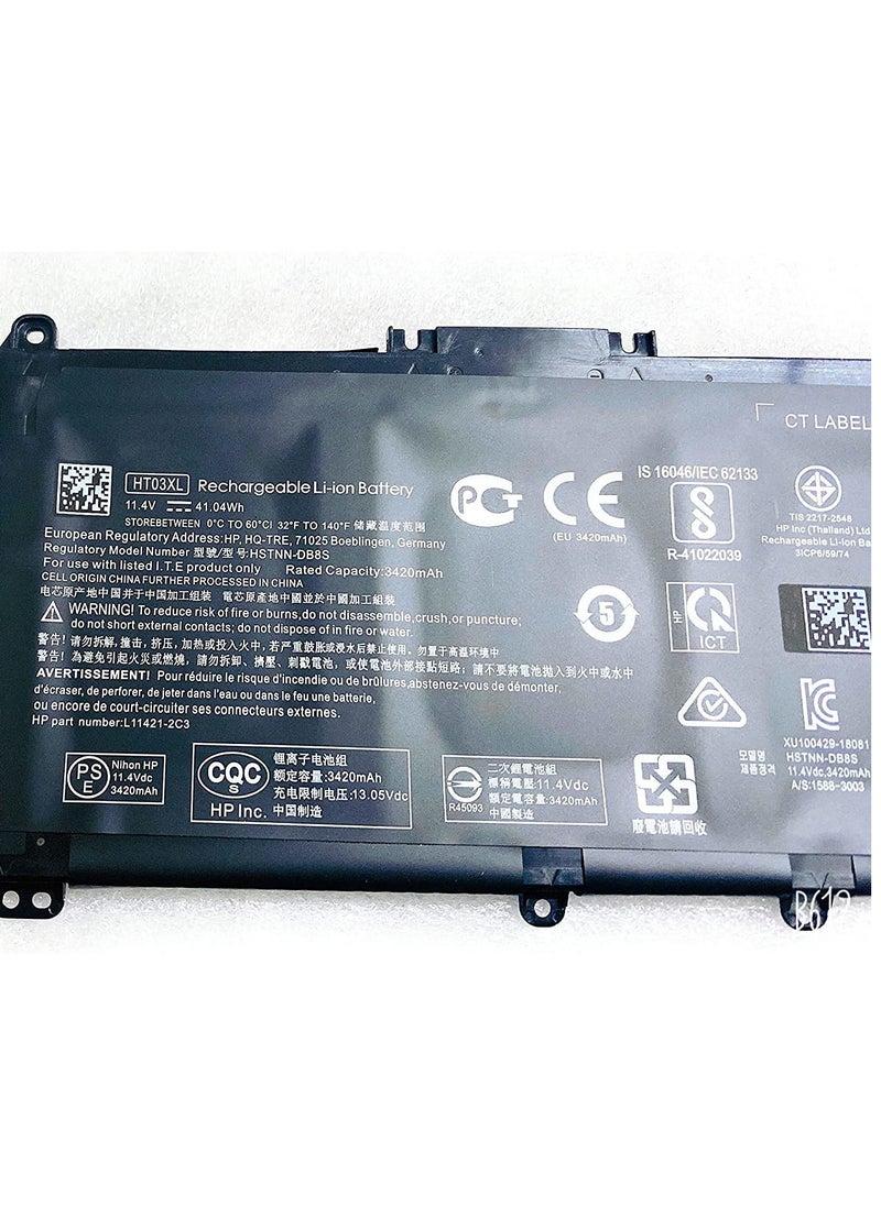 CSF HT03XL TF03XL Laptop Battery for HP Pavilion  - Image 1