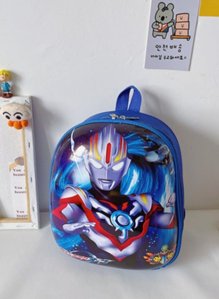 Eggshell Kindergarten School Bag Children's Boy's and girl's Mini Backpacks Princess Elsa Ultraman Backpack