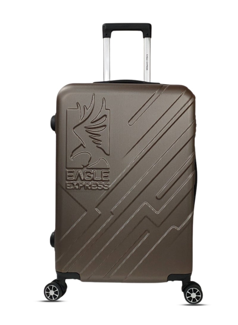 ايجل اكسبريس عربة متينة من مادة ABS مقاس 20 بوصة باللون البني - Image 1