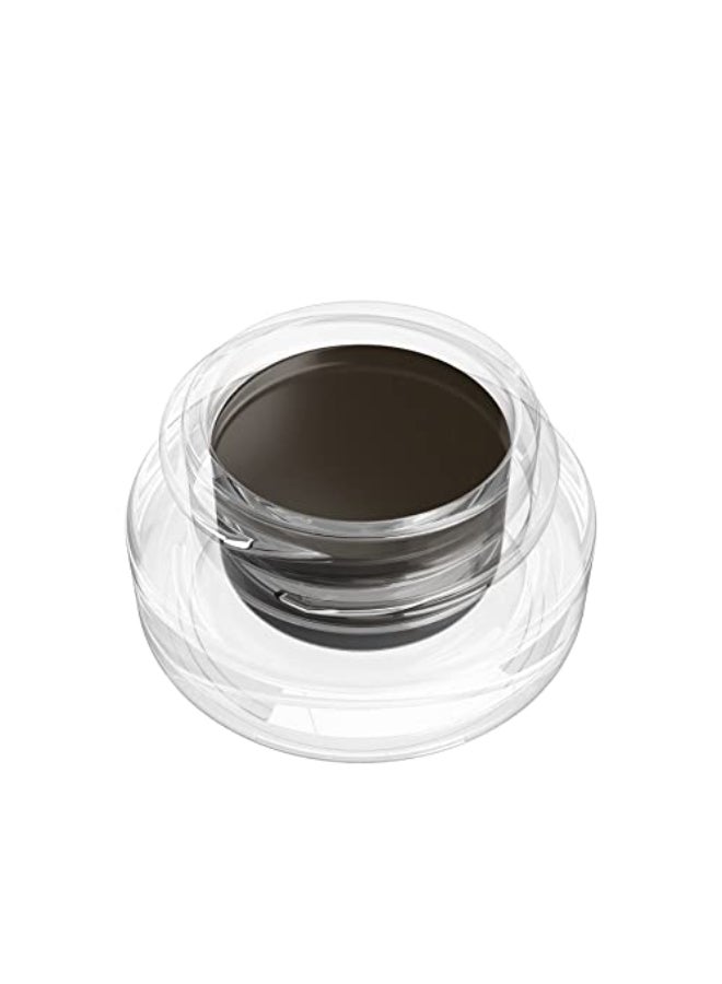 Sistar Gel Pot Liner Ultra Smooth Eyeliner Silky Intense Black Glitter and Dark Brown Dark Brown - Image 1