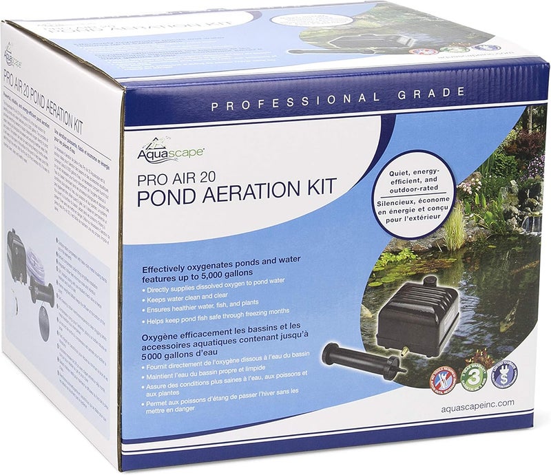 Aquascape Aquascape Pro Air 20 Pond Aerator and Aeration Kit with Tubing and SelfCleaning Diffuser Outdoor Rated 61009  - Image 3