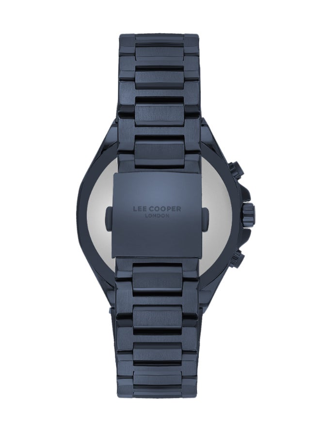 Lee Cooper - Men's Watch, Multi Function Display and Metal Strap - LC07982.990, Blue - Image 1