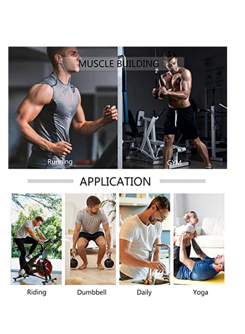 SYOSI Sauna Heat Trapping Vest for Men Weight Loss Sauna Suit Sauna Shirt Workout Tank, Sweat Vest Zipper Sauna Jacket Sauna Body Shaper Short Sleeve Waist Trainer for Weight Loss  - Image 5