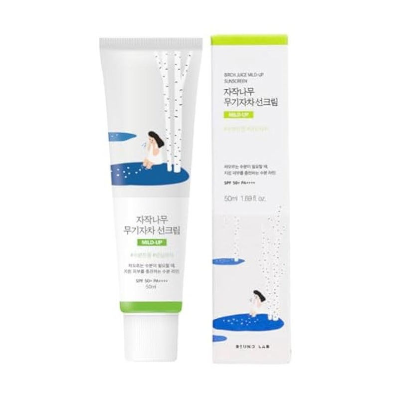 Round LAB Birch Juice Mild Up Sunscreen 50ml - Image 1