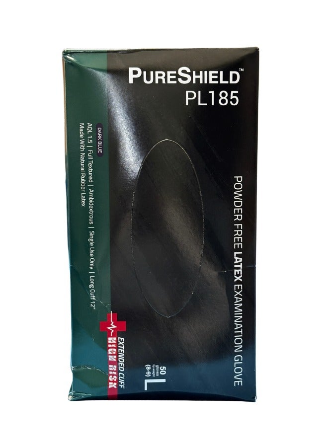 Purse Shield Powder-Free Latex Examination Gloves – Large Size  - Image 3
