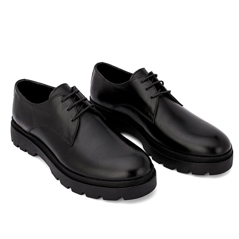 Brio Mega Sole Lace-Ups - Black