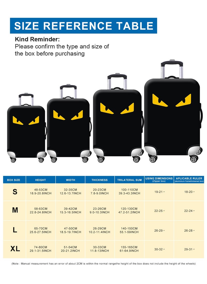 URbazaar Elastic Travel Luggage Cover Travel Suitcase Protective Cover for Trunk Case Apply to 18-30 inch luggage Suitcase Cover  - Image 4