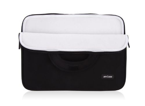 AM Case amCase Chromebook Case-14 inch Travel/Carry Sleeve with Handle-Black… - Image 5