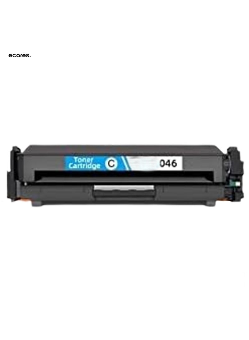 ECARES ECARES® 046 Compatible Toner Cartridge 046 Toner Cartridge(Cyan)  Compatible  High Yield Toner Replacement for Toner Cartridge Color Image Class LBP654Cdw MF735Cdw MF731Cdw MF733Cdw Printer(Cyan).  - Image 1