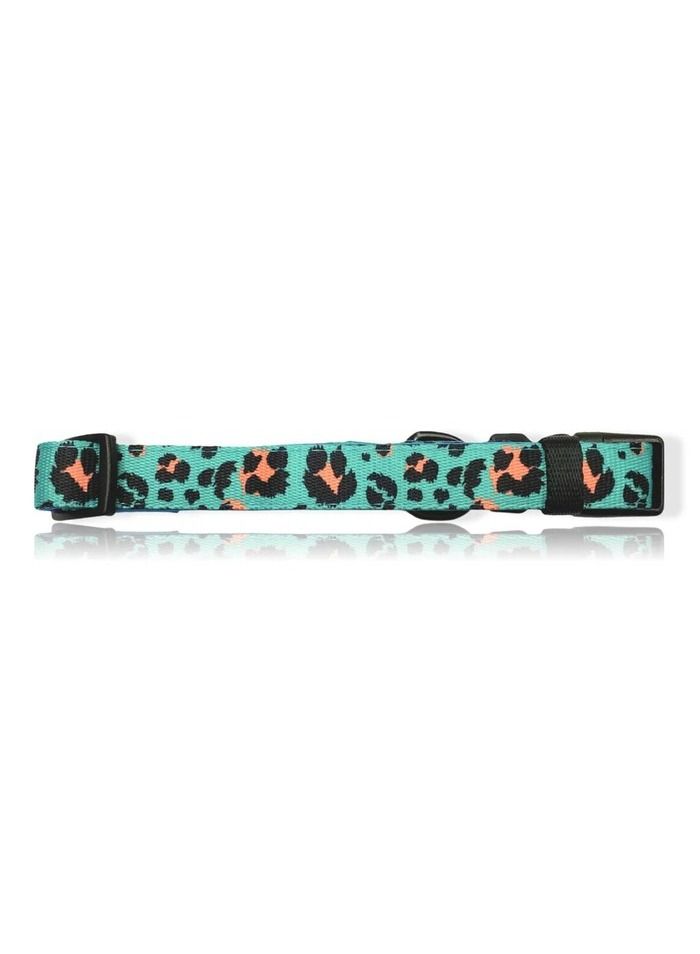 Boss and Boo Aqua Cheetah- Dog Collar - Image 2