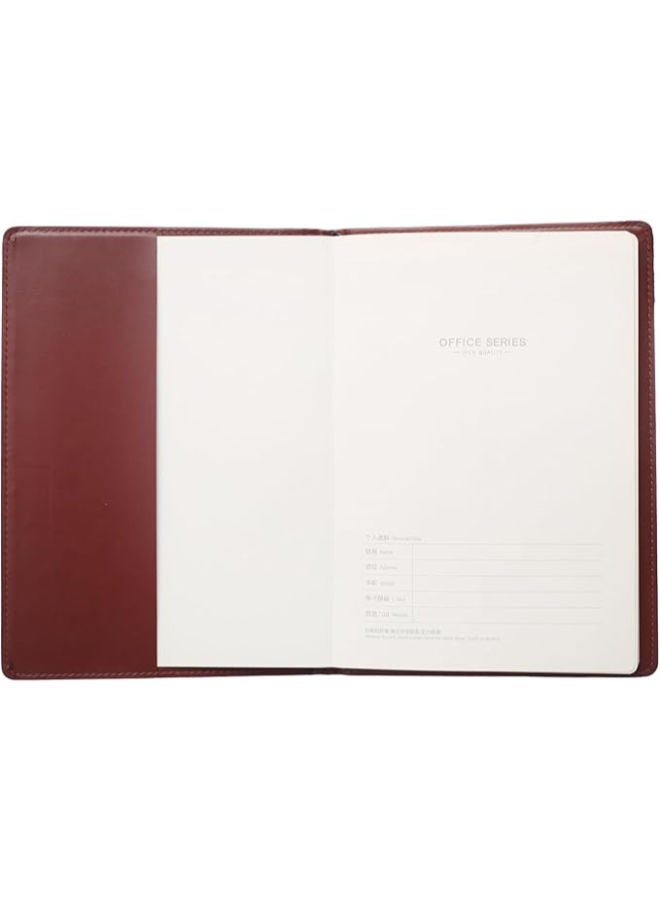 ام اند جي دفتر ملاحظات جلدي، مقاس B5، أنيق ومبطن، 120 صفحة، لتدوين الملاحظات المهنية - Image 3