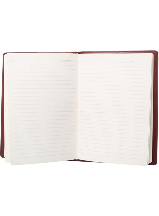 ام اند جي دفتر ملاحظات جلدي، مقاس B5، أنيق ومبطن، 120 صفحة، لتدوين الملاحظات المهنية - Image 4