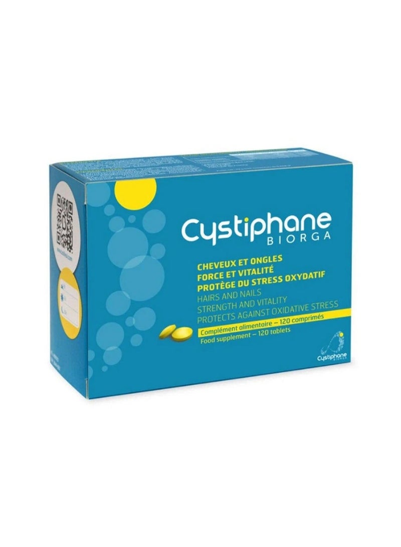 Cystiphane Anti-Hair Loss Tablets for Hair Growth and Density 120 Tablets
