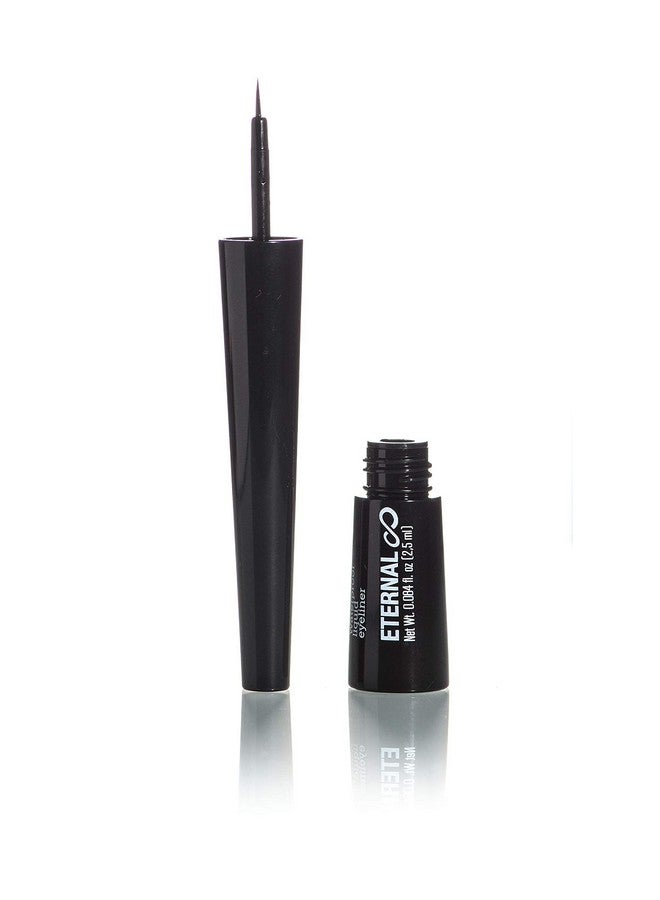 ETERNAL Cosmetics Waterproof Eyeliner 4 Collection: Professional Eyeliner Marker Pencil With Vitamin E Liquid Eyeliner No Sharpener Twist Up Pencil Long Lasting For A Natural Effect (Black) - Image 2