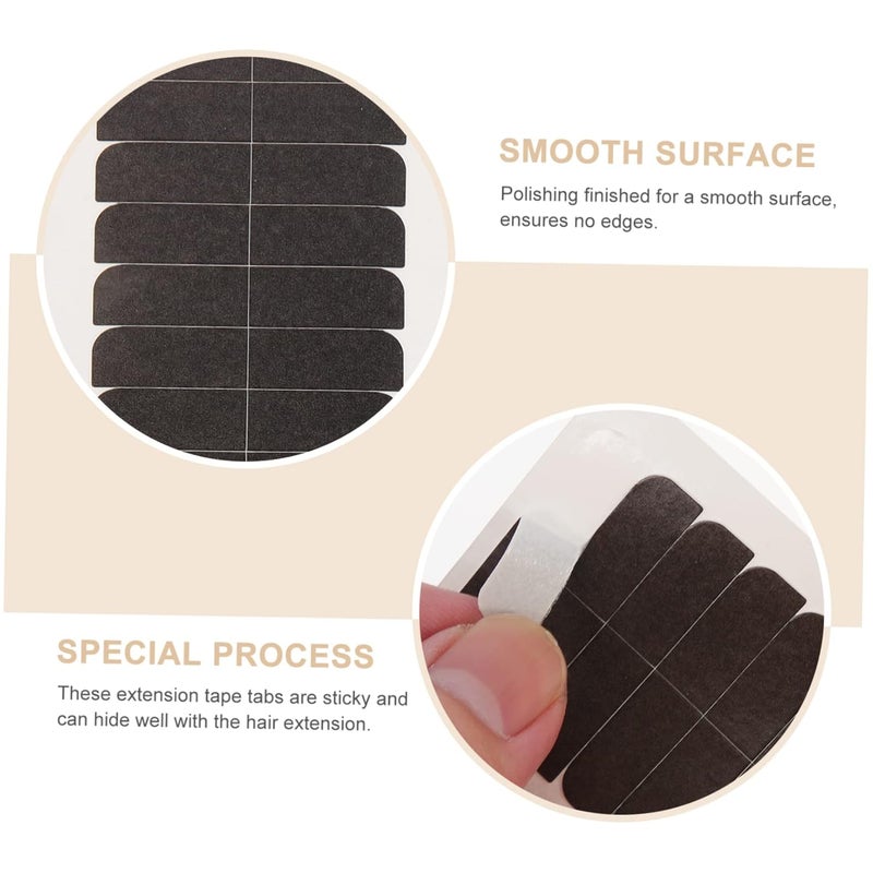 10sheets Hair Extension Adhesive Strips Front-head Wig Tape Sticker for Wig Tape - Image 4