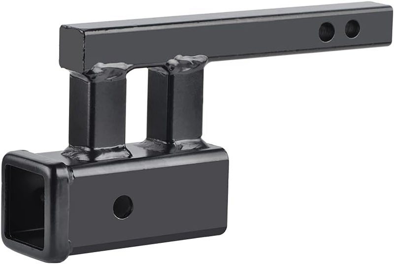 Towever 84125 Hitch Adapter with 4.25" Rise and 7.5" & 8.5" Length for Class I and Class II Receivers - Image 4