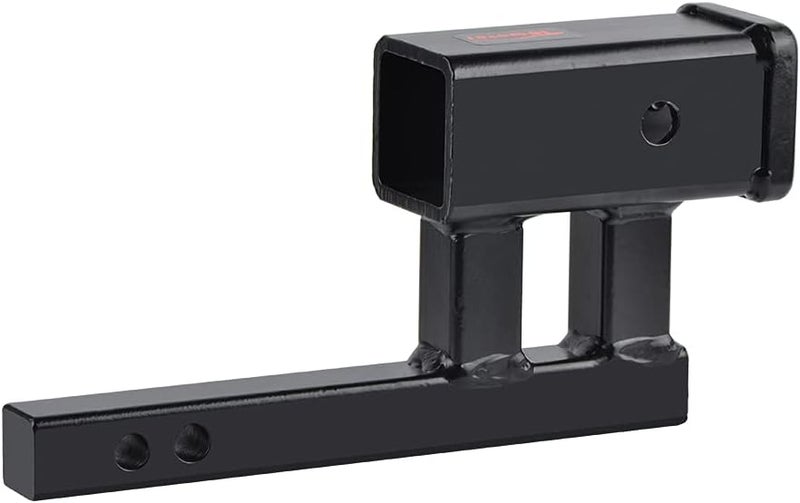 Towever 84125 Hitch Adapter with 4.25" Rise and 7.5" & 8.5" Length for Class I and Class II Receivers - Image 3