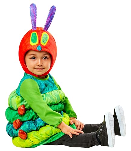 Rubies The World of Eric Carle: Very Hungry Caterpillar Costume for Toddlers, Unisex 2T - Image 1