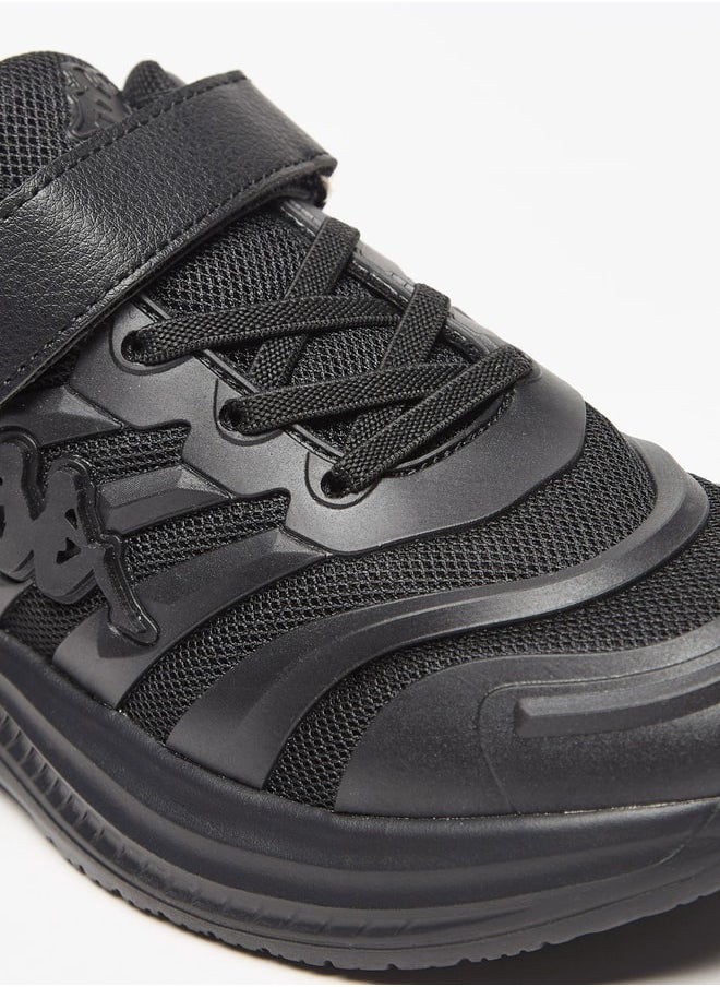 Kappa - Boys Textured Sports Shoes With Hook And Loop Closure - Image 1