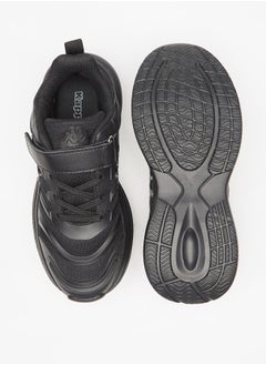 Kappa Boys Textured Sports Shoes With Hook And Loop Closure  - Image 4