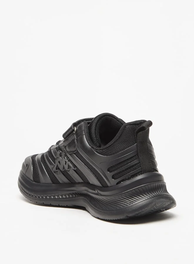Kappa Boys Textured Sports Shoes With Hook And Loop Closure