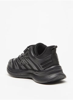 Kappa Boys Textured Sports Shoes With Hook And Loop Closure  - Image 3