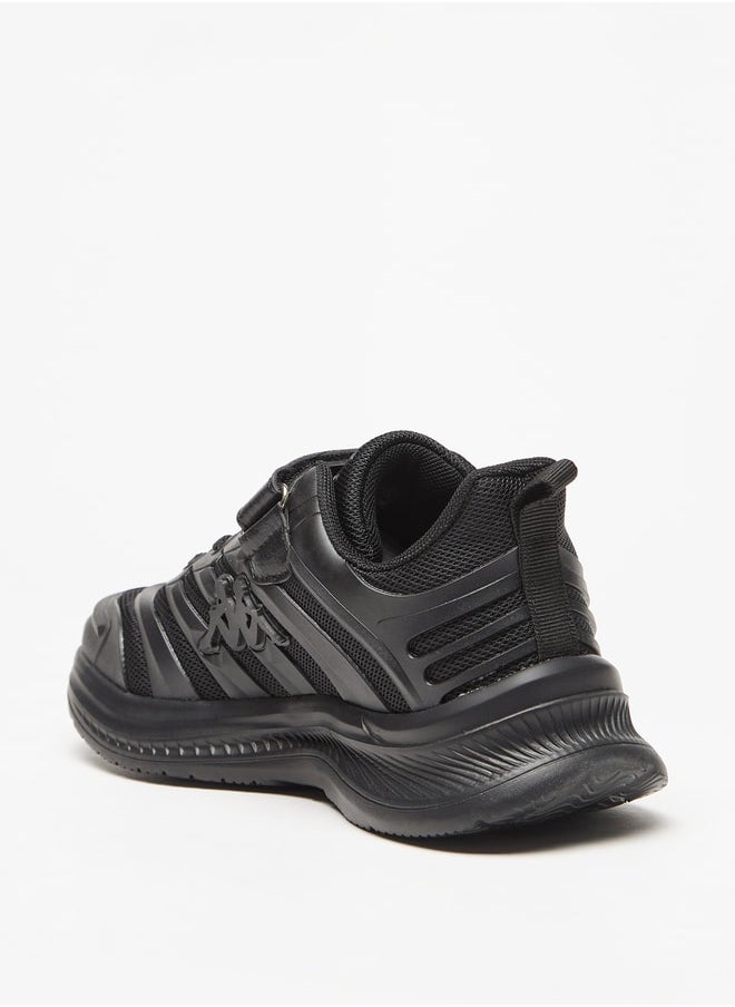 Kappa - Boys Textured Sports Shoes With Hook And Loop Closure - Image 1