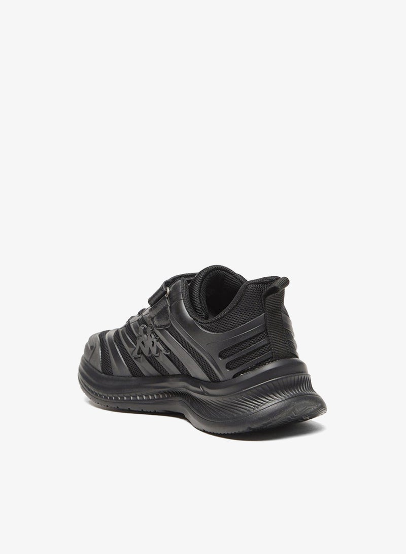 Kappa Boys Textured Sports Shoes With Hook And Loop Closure - Image 3