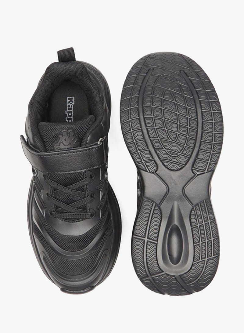Kappa Boys Textured Sports Shoes With Hook And Loop Closure - Image 4