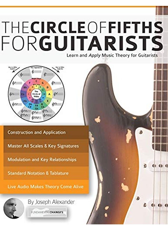 الجيتار دائرة الخامسة لعازفي الجيتار تعلم وطبق نظرية الموسيقى للجيتار