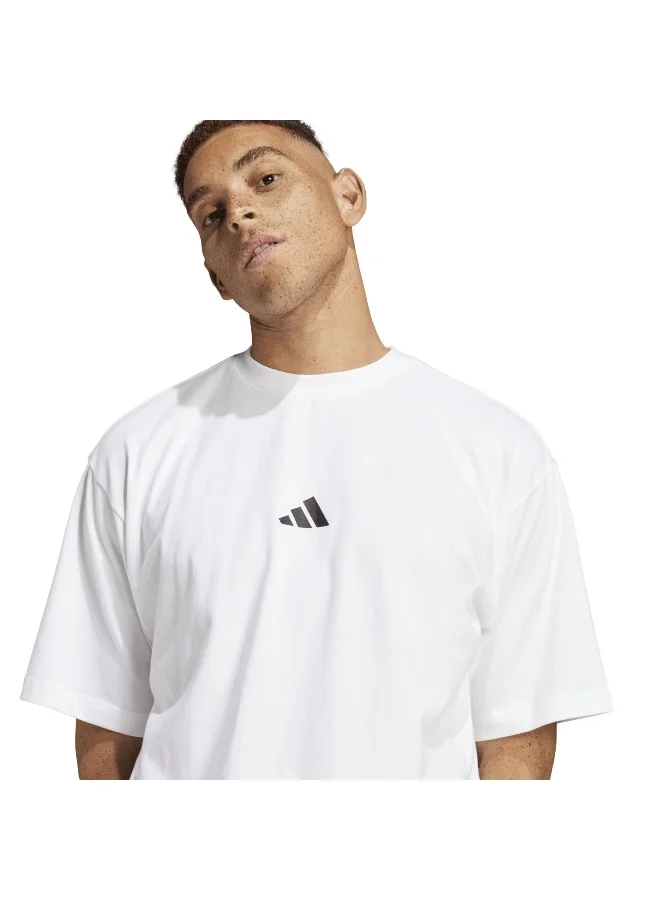 adidas تيشيرت تدريب فورتنايت أبيض للرجال مقاس