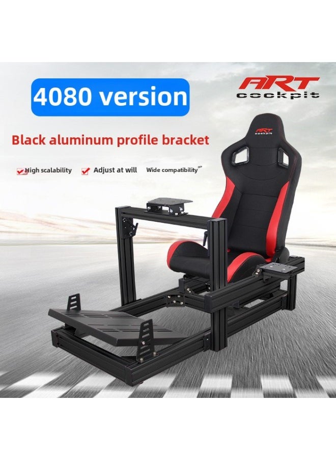ماركة غير محددة مقعد محاكاة سباق من الألومنيوم ARTcockpit 4080 لسيارة Tumast Speedster Fanatec - لون المنتج: مجموعة طاقة g متكاملة بأربعة محاور  - Image 2