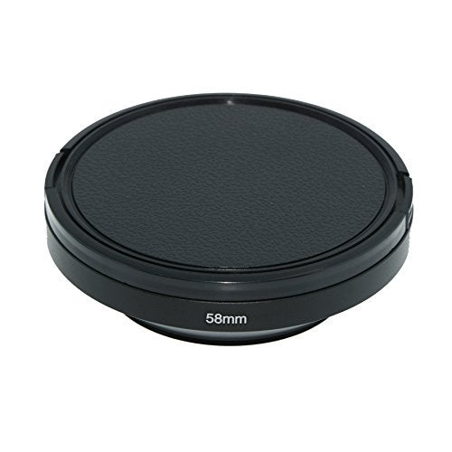 SIOTI 58mm Lens Hood, Matte Treatment Inside, Aluminum Material, Compatible with All Camera Lens S/C/N/F/O/P etc.(58mm) - Image 3