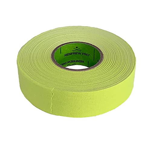 Renfrew, Cloth Hockey Tape, 1" (Bright Yellow, 25m) - Image 4