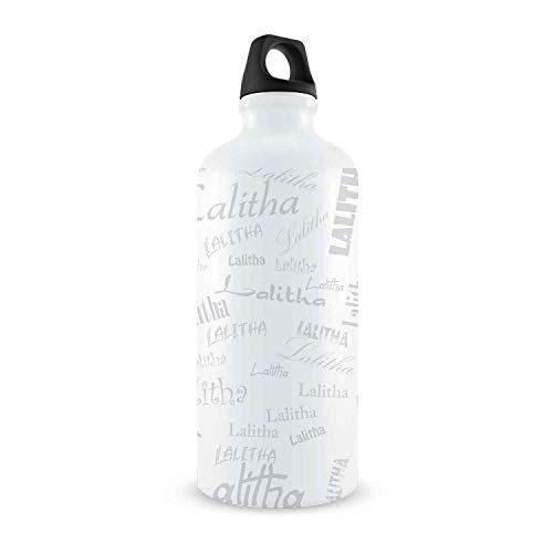 Hot Muggs Me Graffiti Bottle - Lalitha Personalised Name Steel, 750ml, 1 Unit - Image 2