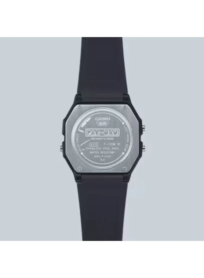 CASIO Men's Resin Digital Watch F-91WPC-1ADR - 35.2 mm