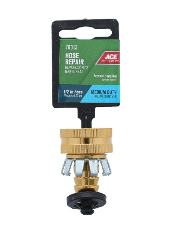 آيس موصل انثى لاصلاح الخرطوم باللونين الذهبي والفضي مقاس 1/2 انش من 20Z1/2A - Image 1