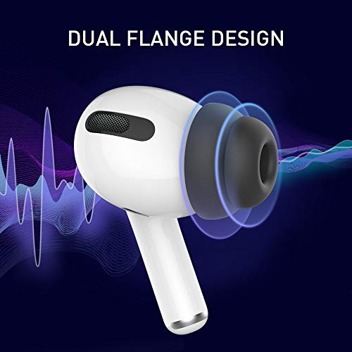 Delidigi for 6 Pairs AirPods Pro 2nd/1st Generation Replacement Ear Tips,Noise Reduction Silicone Earbuds Earplug Accessories Built-in Dust Guard Screen&Fit in The Charging Case S/M/L Size - Image 2