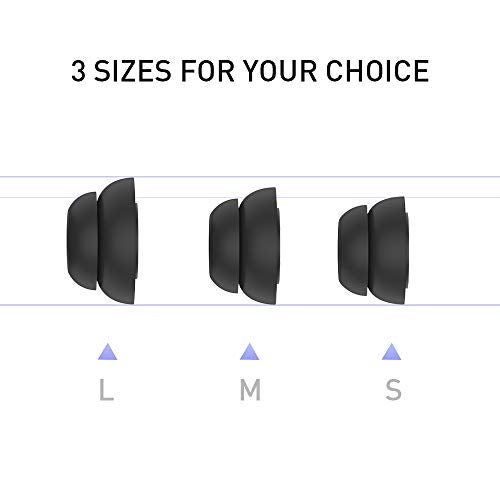 Delidigi for 6 Pairs AirPods Pro 2nd/1st Generation Replacement Ear Tips,Noise Reduction Silicone Earbuds Earplug Accessories Built-in Dust Guard Screen&Fit in The Charging Case S/M/L Size - Image 4