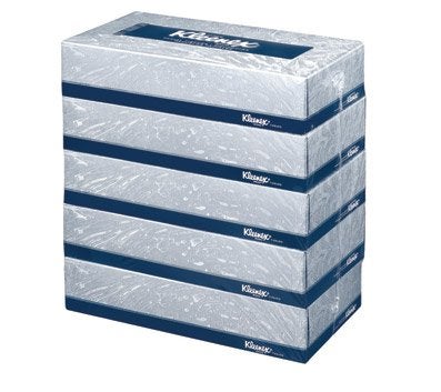 KleenexR 2Ply Facial Tissue Flat100 Count Pack of 5