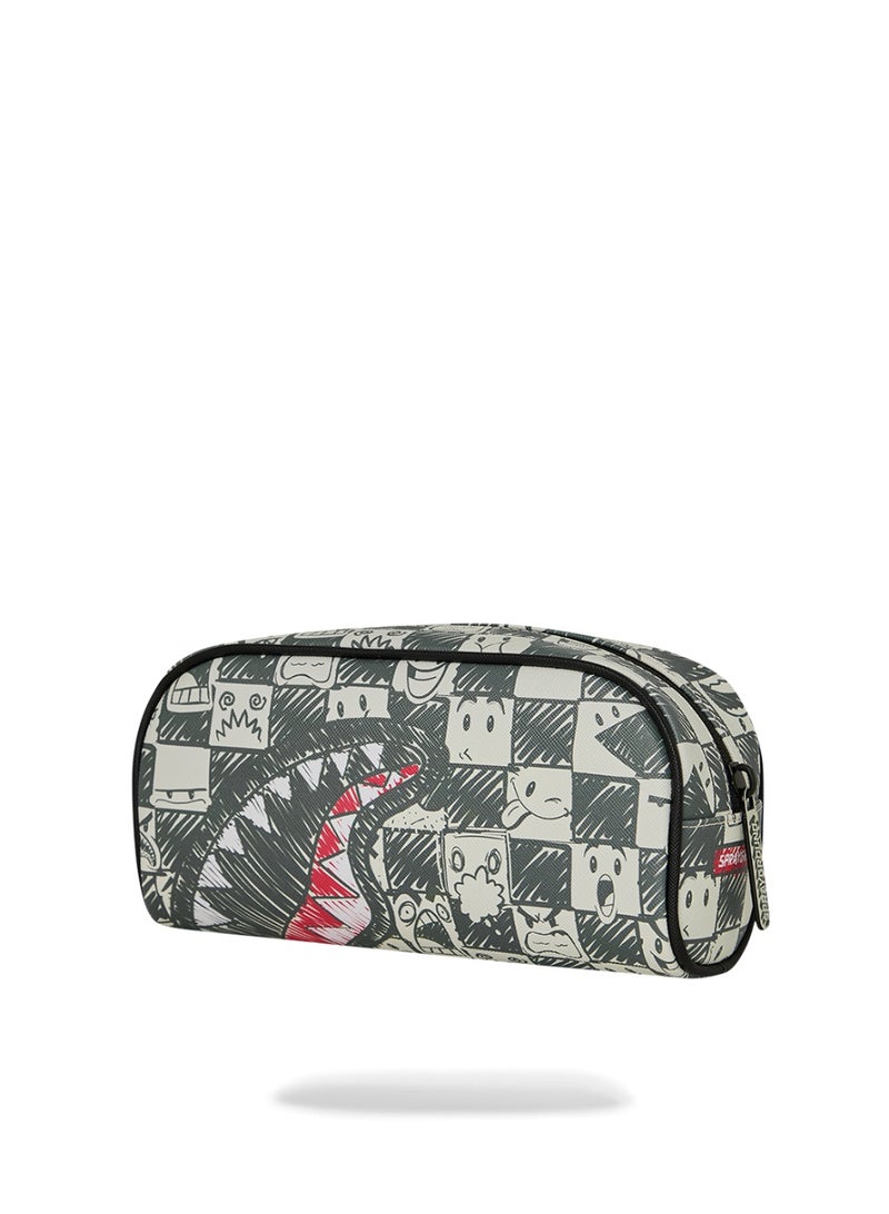 SPRAYGROUND EMOTE CHECK PENCIL POUCH - Image 3