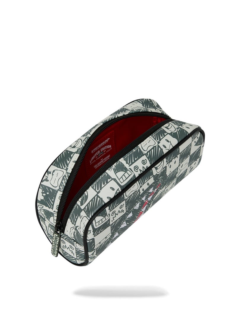 SPRAYGROUND EMOTE CHECK PENCIL POUCH - Image 5