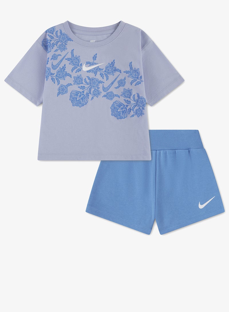 Nike Kids Nsw Victory Lap French Terry Shorts - Image 1