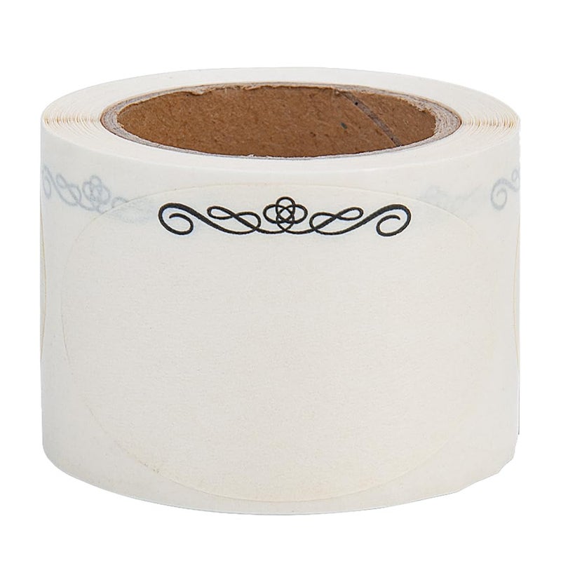L LIKED 120 Stickers Dissolvable Food Labels for Containers 1 1/2" x 2 1/2" Canning Labels for Jars (Roll of 120) (1 Rolls) - Image 2