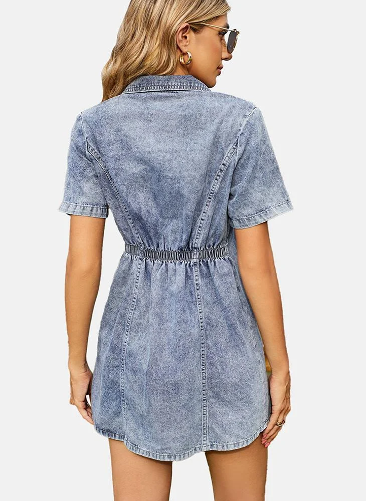 YUNIQEE Denim Mini Dress
