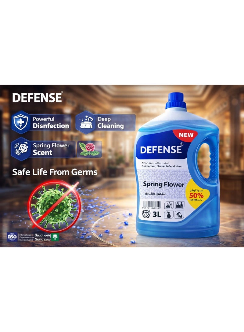 Defense Disinfectant and Cleaner and Deodorizer 3L - Image 4
